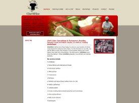 Webdesign: Chef 4 Hire - Full service catering aan huis