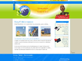 Webdesign: Energy Minded, duurzame energie
