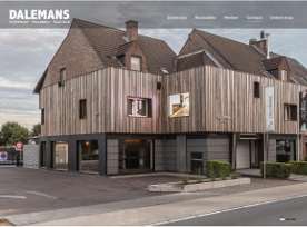 Webdesign: Dalemans - Dalemans Exclusief: interieurprojecten, haarden en kachels