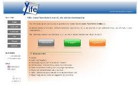 Webapplicaties: Yife - Uw favorieten overal beschikbaar